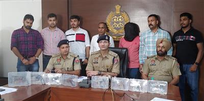 Threatening and extorting famous traders arrested