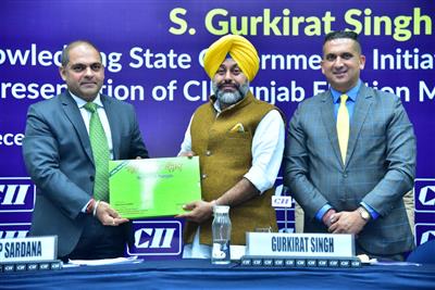 — Punjab will become industrial powerhouse that powers the country, says Industries Minister Gurkirat Singh