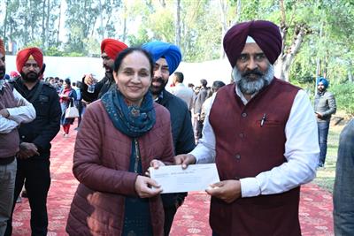 Pargat Singh hands over appointment letters to 22 Assistant Professors