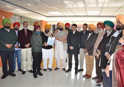 Chairman Kushaldeep Singh Dhillon hands over appointment letters to 227 newly appointed regular employees in Markfed