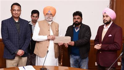 Rana Gurjit hands over promotional letters to 54 officials
