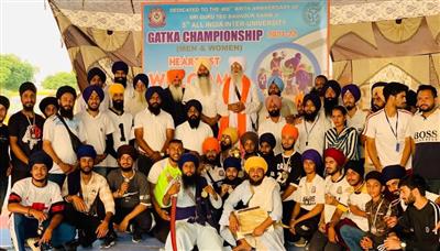 SBBS University clinches overall All India Inter-Varsity Gatka Trophy 