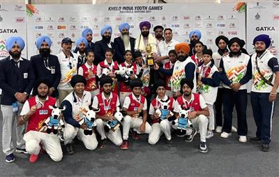 Khelo India Youth Games: Punjab boys and Chandigarh girls wins in Gatka competition
