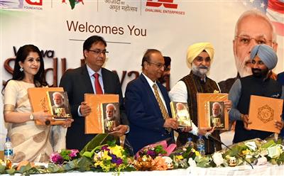  Book on Prime Minister Narendra Modi’s relationship with Sikh internationally released by NID Foundation at Chicago