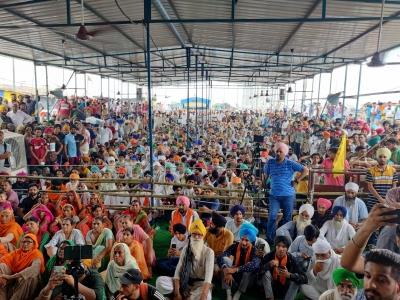 Farmers on 75-hour protest in Lakhimpur Kheri
