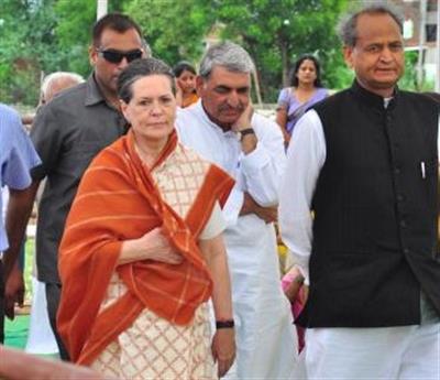 Ashok Gehlot is Sonia's choice to 'lead' Congress: sources