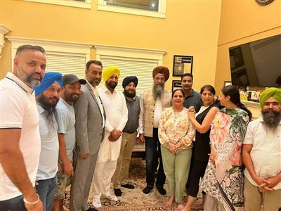 Kultar Singh Sandhwan appeals to the NRIs to contribute for the development of Punjab