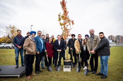 Canadian city pays tribute to Moosewala, plants a tree