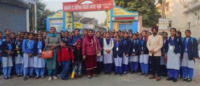  सरकारी कन्या स्कूल की छात्राओं द्वारा जंग-ए-आजादी स्मारक करतारपुर का शैक्षणिक भ्रमण