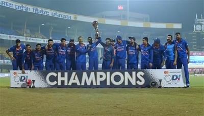 न्यूजीलैंड पर 3-0 से सीरीज जीतकर भारत वनडे रैंकिंग में नंबर-1
