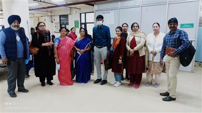 Health team from Andhra Pardesh visits District Hospital