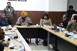 LOCAL GOVERNMENT MINISTER BALKAR SINGH DIRECTS OFFICIALS TO IMMEDIATELY SPEND UNUSED FUNDS UNDER VARIOUS SCHEMES FOR DEVELOPMENT WORKS