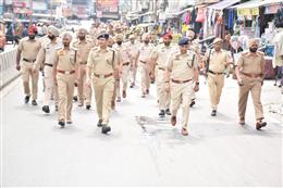 LOK SABHA ELECTIONS-2024: PUNJAB POLICE, PARAMILITARY FORCES CARRY OUT FLAG MARCHES ACROSS STATE
